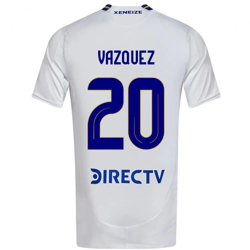 Danxen Dětské Constanza Vazquez #20 Královská Modrá Žlutá Daleko Hráčské Dresy 2025/26 Dres