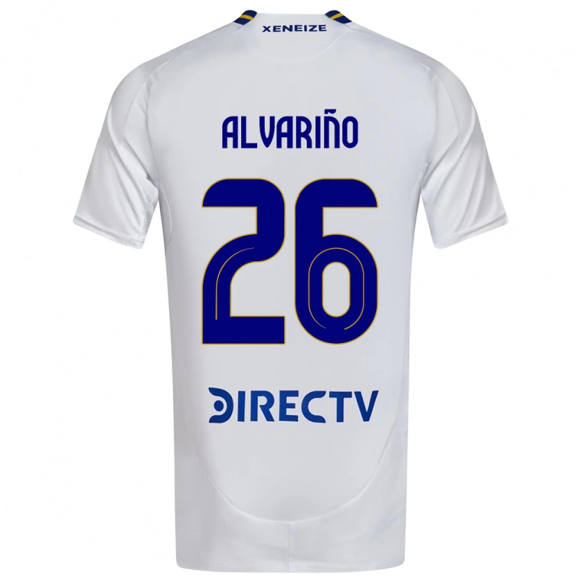 Danxen Dětské Alexis Alvariño #26 Královská Modrá Žlutá Daleko Hráčské Dresy 2025/26 Dres