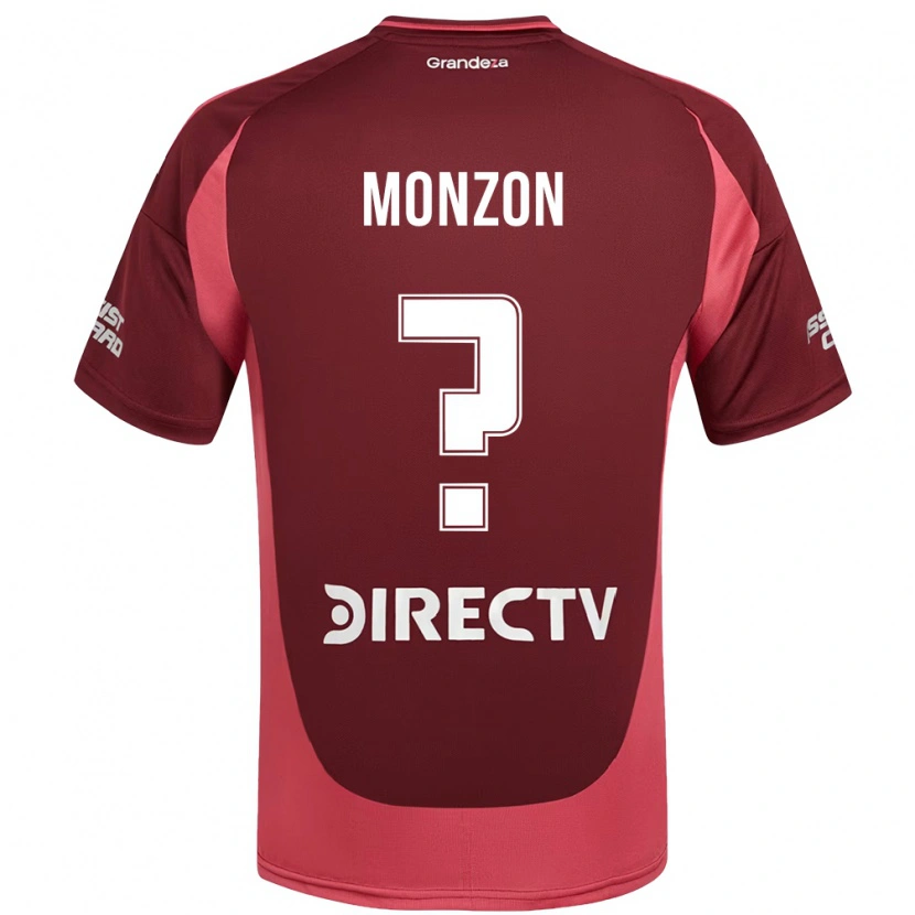 Danxen Dětské Lucas Monzón #0 Bílá Červená Daleko Hráčské Dresy 2025/26 Dres
