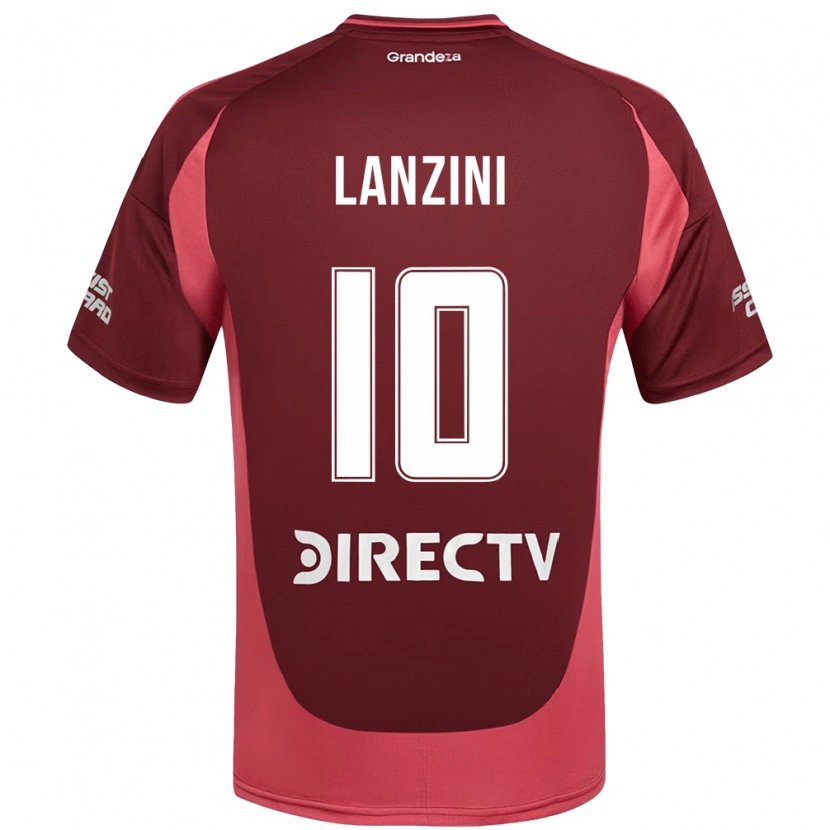 Danxen Dětské Manuel Lanzini #10 Bílá Červená Daleko Hráčské Dresy 2025/26 Dres