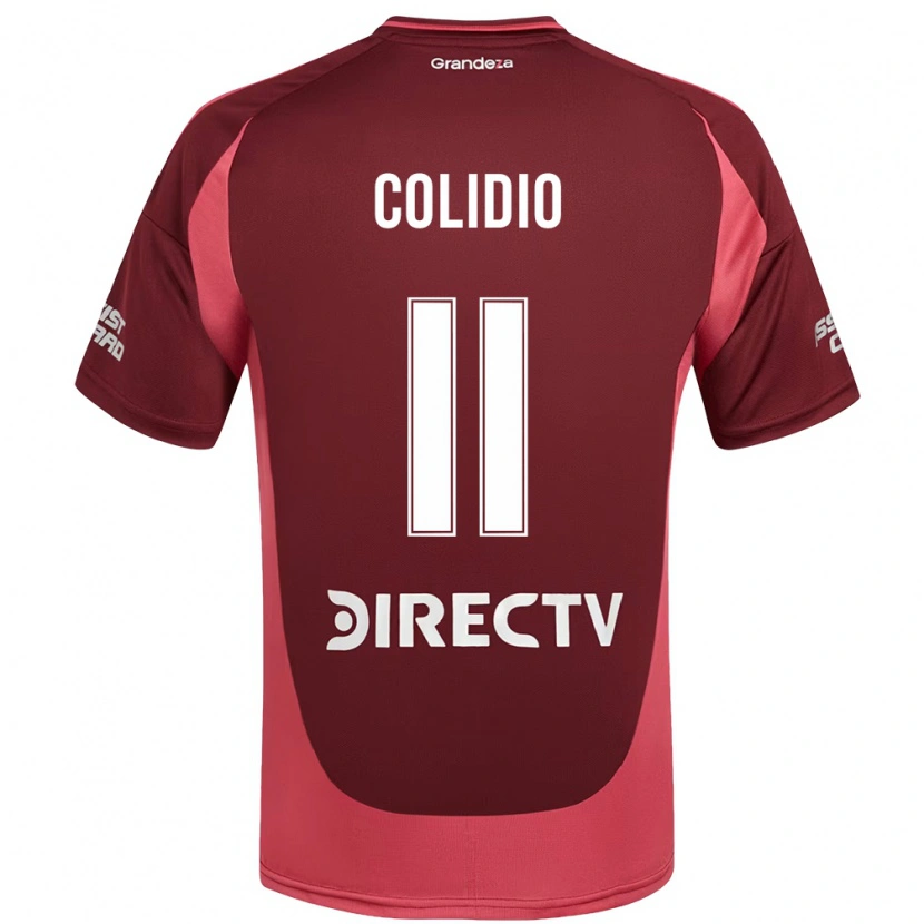 Danxen Dětské Facundo Colidio #11 Bílá Červená Daleko Hráčské Dresy 2025/26 Dres