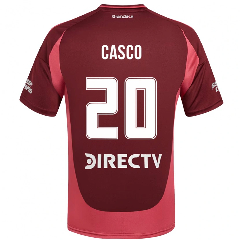 Danxen Dětské Milton Casco #20 Bílá Červená Daleko Hráčské Dresy 2025/26 Dres
