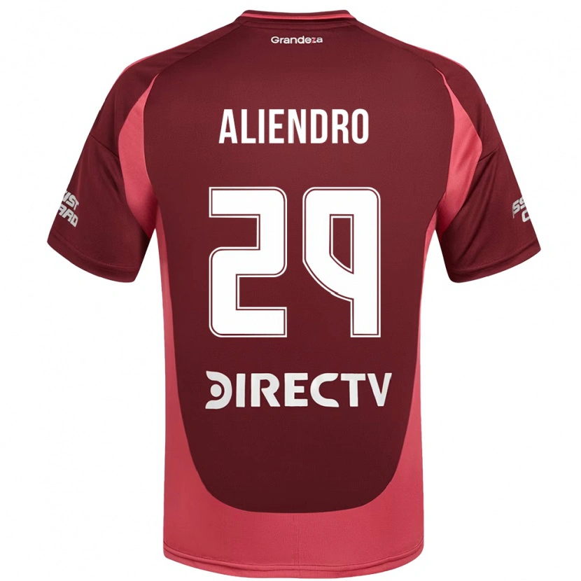 Danxen Dětské Rodrigo Aliendro #29 Bílá Červená Daleko Hráčské Dresy 2025/26 Dres