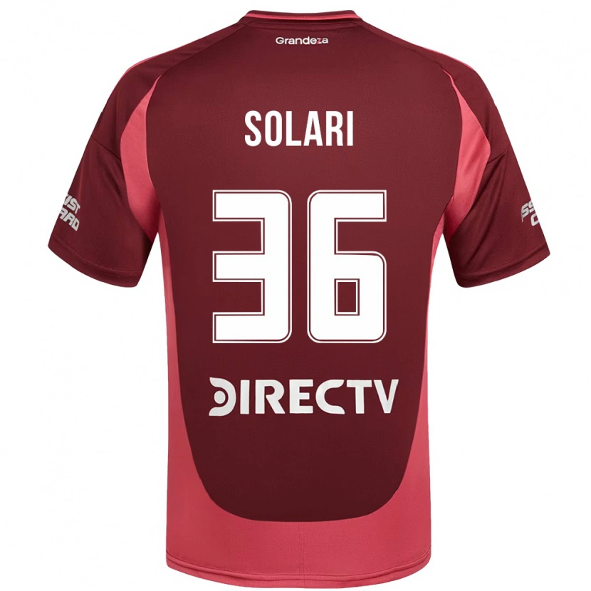 Danxen Dětské Pablo Solari #36 Bílá Červená Daleko Hráčské Dresy 2025/26 Dres