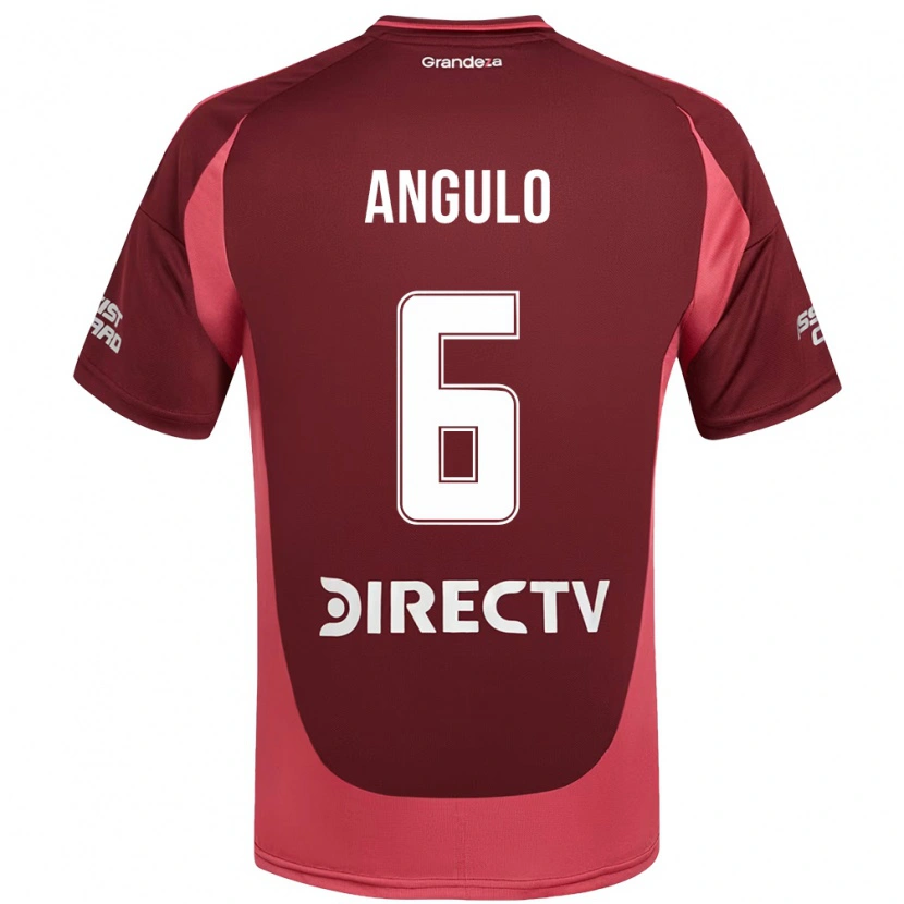 Danxen Dětské Tamara Angulo #6 Burgundská Purpurová Daleko Hráčské Dresy 2025/26 Dres