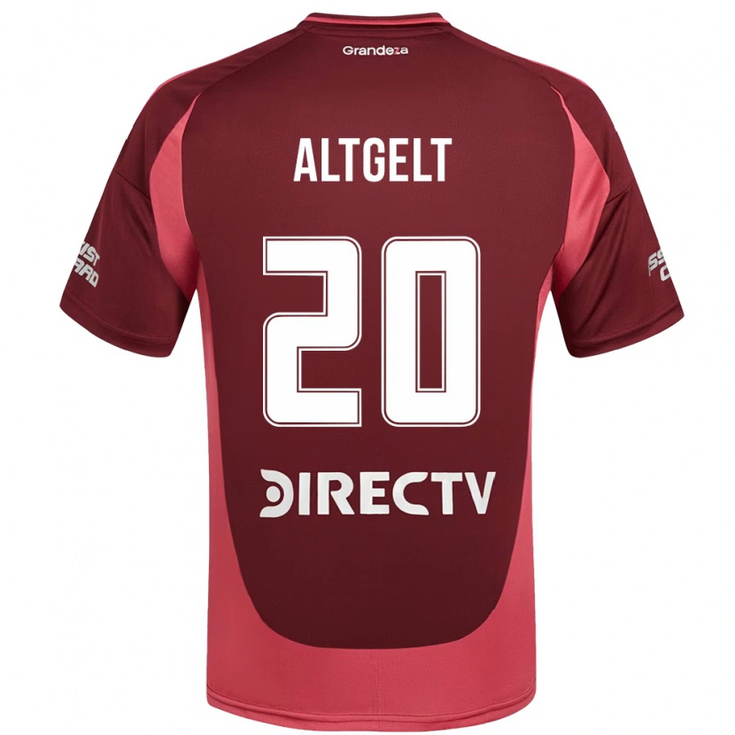 Danxen Dětské Francisca Altgelt #20 Bílá Červená Daleko Hráčské Dresy 2025/26 Dres
