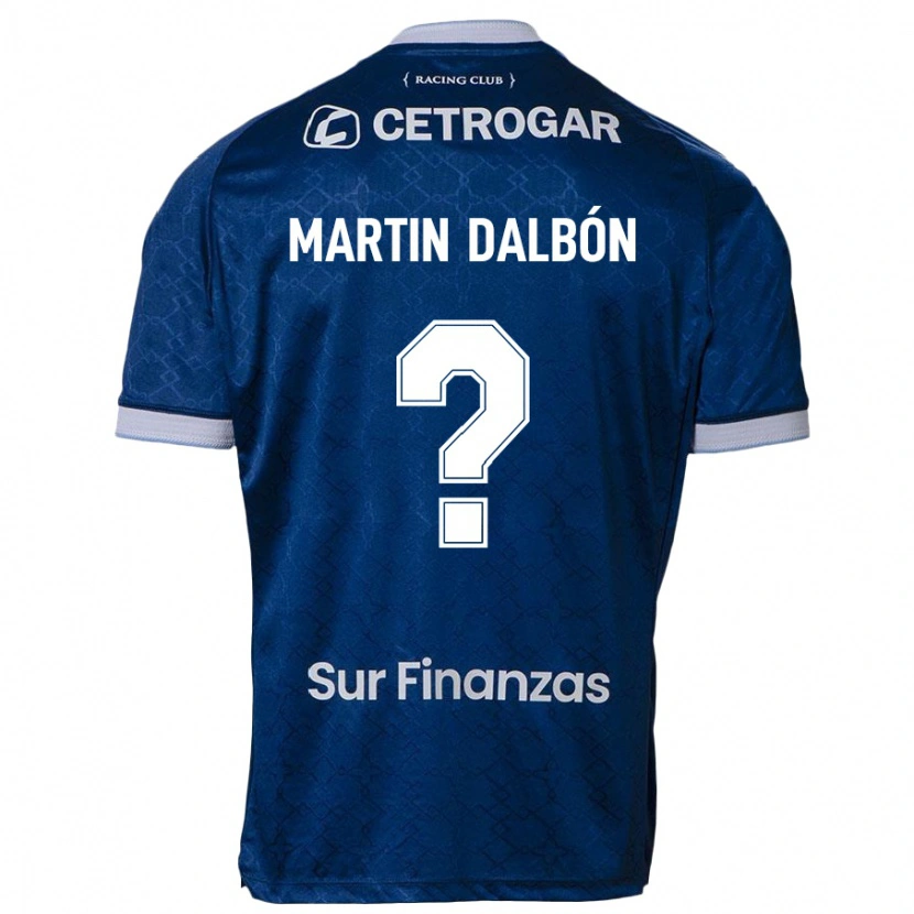 Danxen Dětské Juan Martin Dalbón #0 Nebesky Modrá Daleko Hráčské Dresy 2025/26 Dres