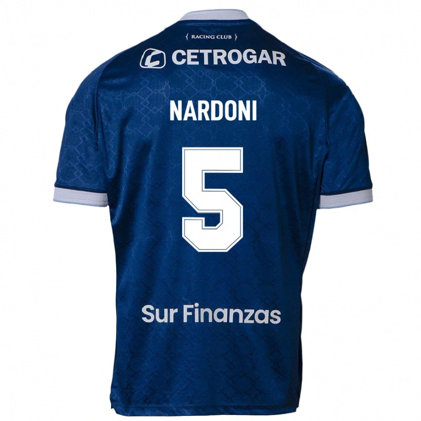 Danxen Dětské Juan Ignacio Nardoni #5 Nebesky Modrá Daleko Hráčské Dresy 2025/26 Dres