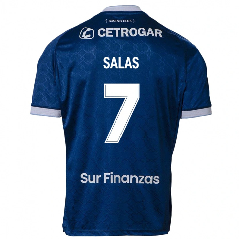 Danxen Dětské Maximiliano Salas #7 Nebesky Modrá Daleko Hráčské Dresy 2025/26 Dres