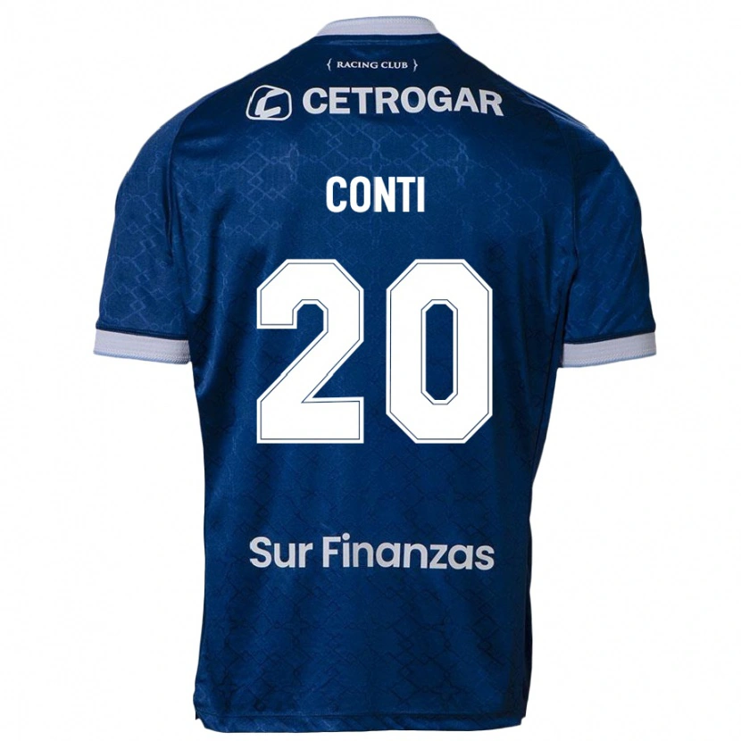 Danxen Dětské Germán Conti #20 Nebesky Modrá Daleko Hráčské Dresy 2025/26 Dres