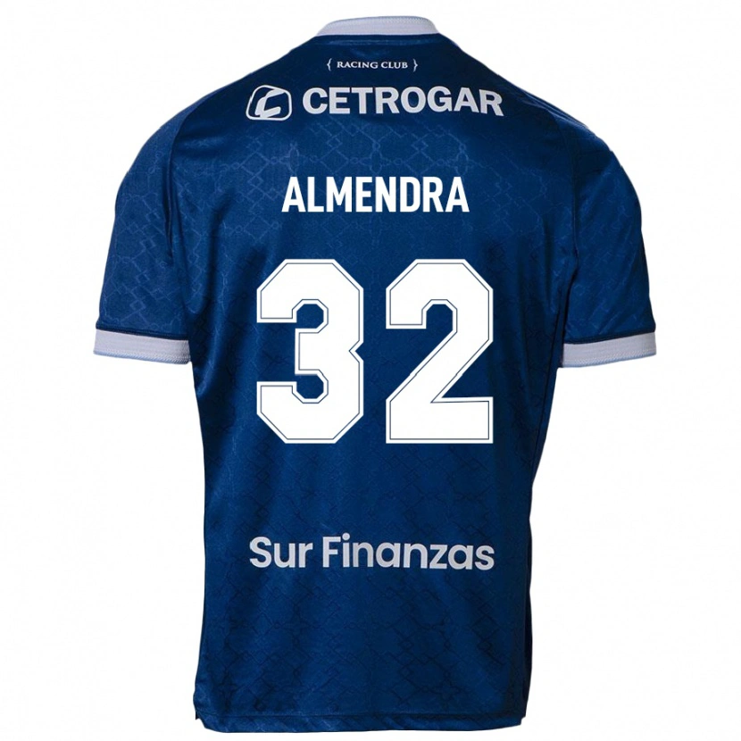 Danxen Dětské Agustín Almendra #32 Nebesky Modrá Daleko Hráčské Dresy 2025/26 Dres