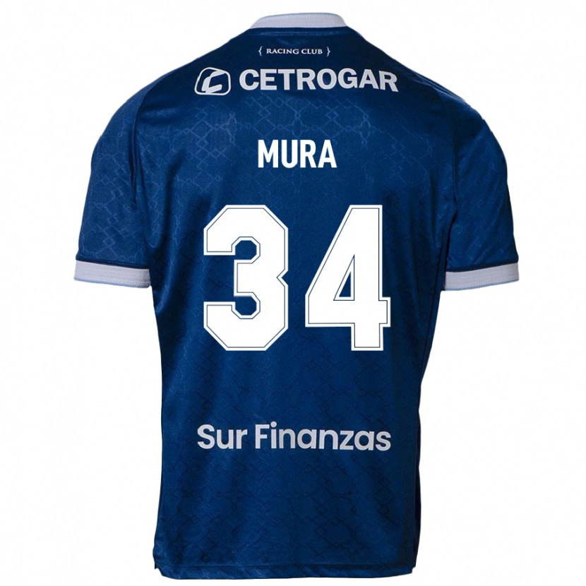 Danxen Dětské Facundo Mura #34 Nebesky Modrá Daleko Hráčské Dresy 2025/26 Dres