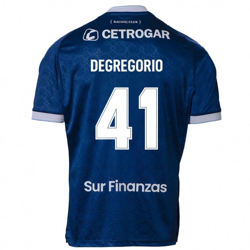 Danxen Dětské Ramiro Degregorio #41 Nebesky Modrá Daleko Hráčské Dresy 2025/26 Dres