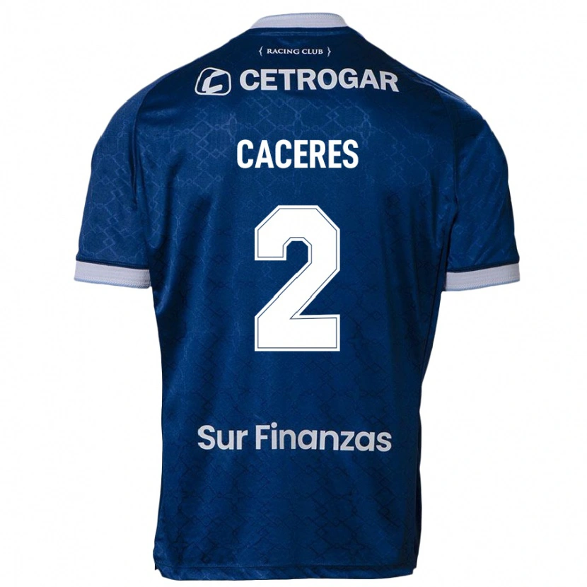 Danxen Dětské Juan Jose Caceres #2 Nebesky Modrá Daleko Hráčské Dresy 2025/26 Dres