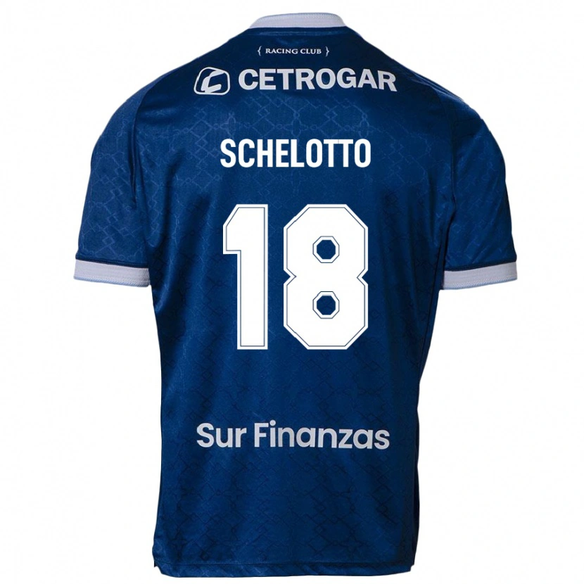 Danxen Dětské Ezequiel Schelotto #18 Nebesky Modrá Daleko Hráčské Dresy 2025/26 Dres