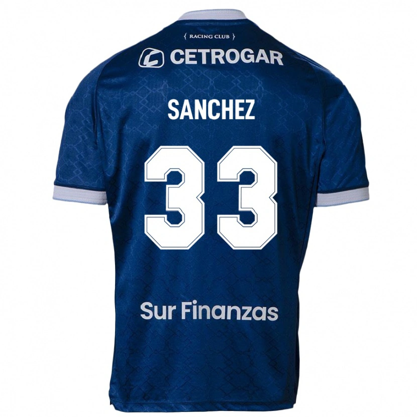 Danxen Dětské Sergio Sanchez #33 Nebesky Modrá Daleko Hráčské Dresy 2025/26 Dres