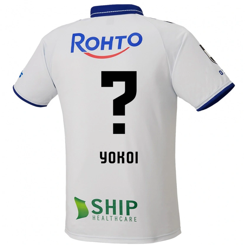 Danxen Dětské Yuya Yokoi #0 Modrá Bílá Černá Daleko Hráčské Dresy 2025/26 Dres