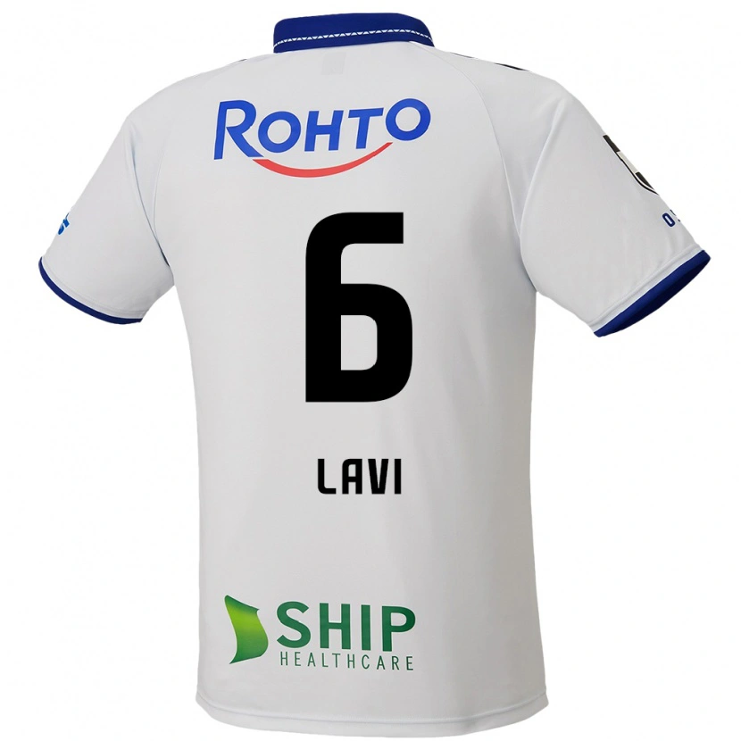 Danxen Dětské Neta Lavi #6 Modrá Bílá Černá Daleko Hráčské Dresy 2025/26 Dres