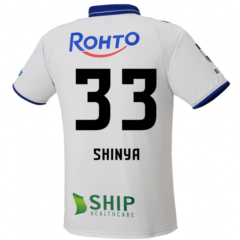 Danxen Dětské Shinya Nakano #33 Modrá Bílá Černá Daleko Hráčské Dresy 2025/26 Dres