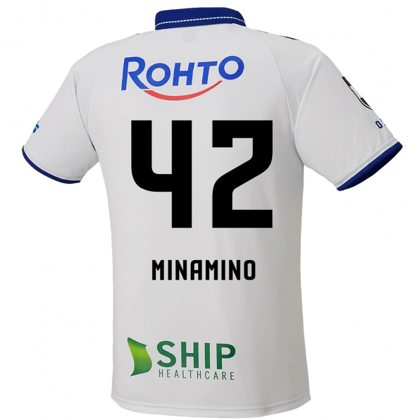 Danxen Dětské Harumi Minamino #42 Modrá Bílá Černá Daleko Hráčské Dresy 2025/26 Dres