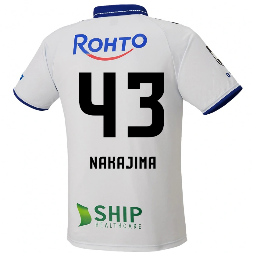 Danxen Dětské Yugo Nakajima #43 Modrá Bílá Černá Daleko Hráčské Dresy 2025/26 Dres