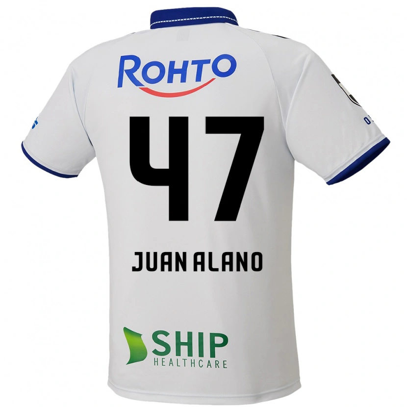 Danxen Dětské Juan Alano #47 Modrá Bílá Černá Daleko Hráčské Dresy 2025/26 Dres