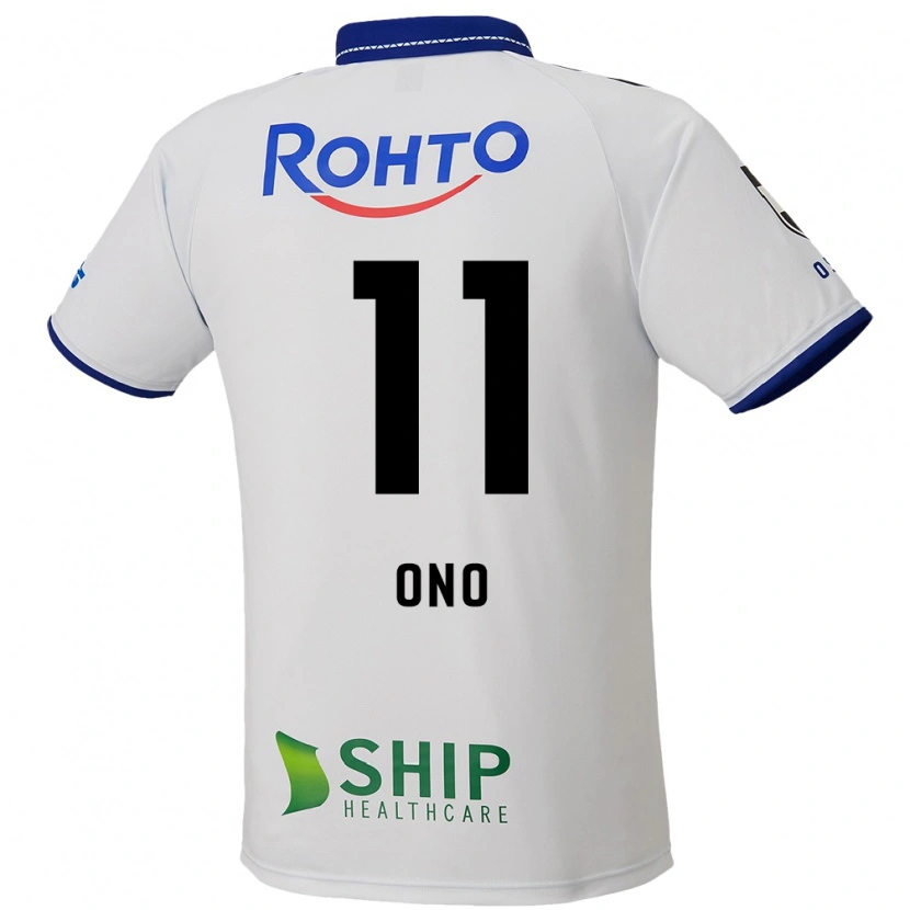 Danxen Dětské Yuji Ono #11 Modrá Bílá Černá Daleko Hráčské Dresy 2025/26 Dres