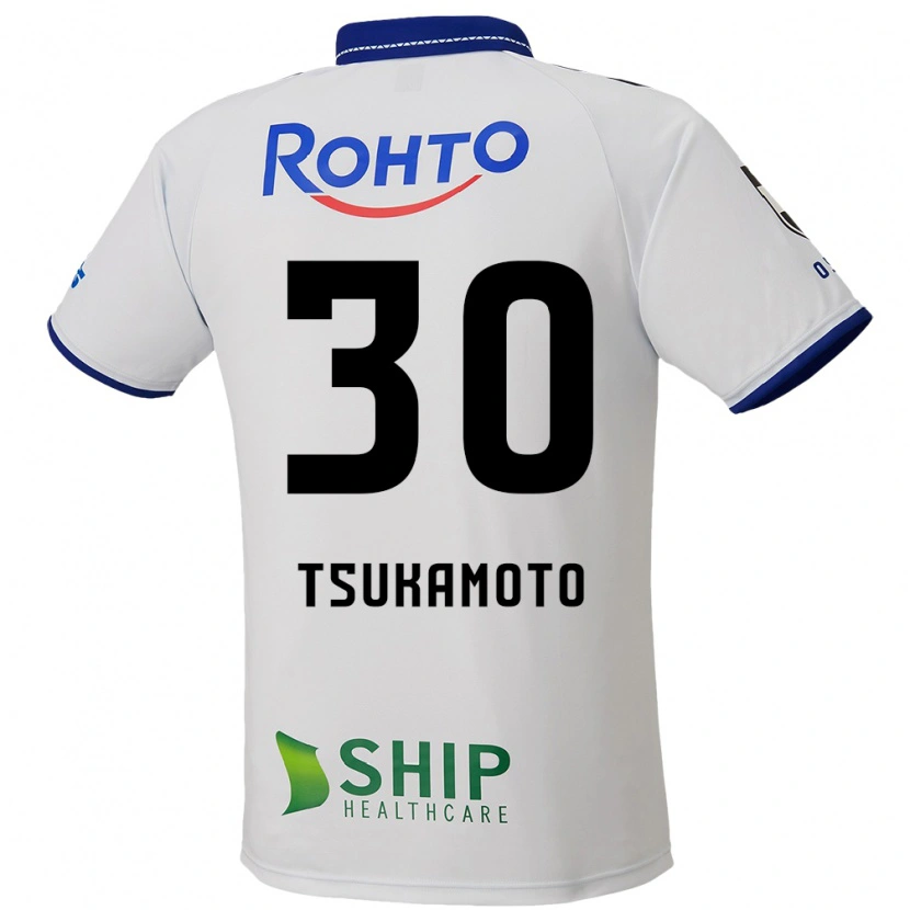 Danxen Dětské Dai Tsukamoto #30 Modrá Bílá Černá Daleko Hráčské Dresy 2025/26 Dres