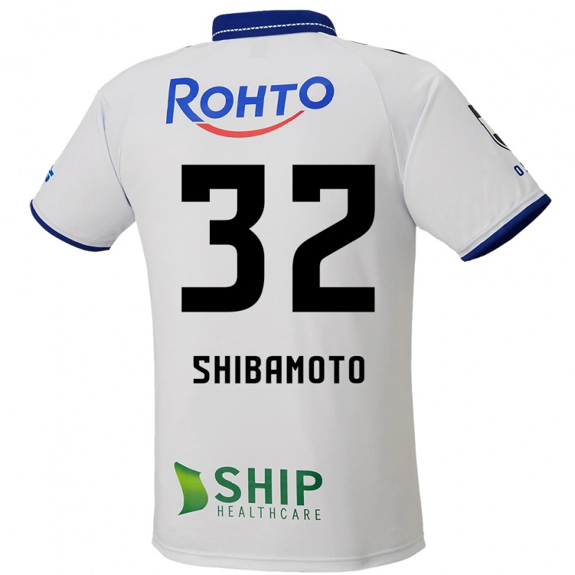 Danxen Dětské Ren Shibamoto #32 Modrá Bílá Černá Daleko Hráčské Dresy 2025/26 Dres