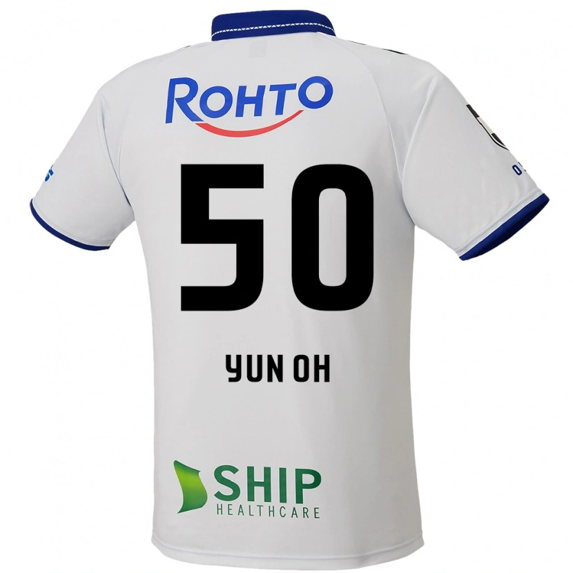 Danxen Dětské Lee Yun-Oh #50 Modrá Bílá Černá Daleko Hráčské Dresy 2025/26 Dres