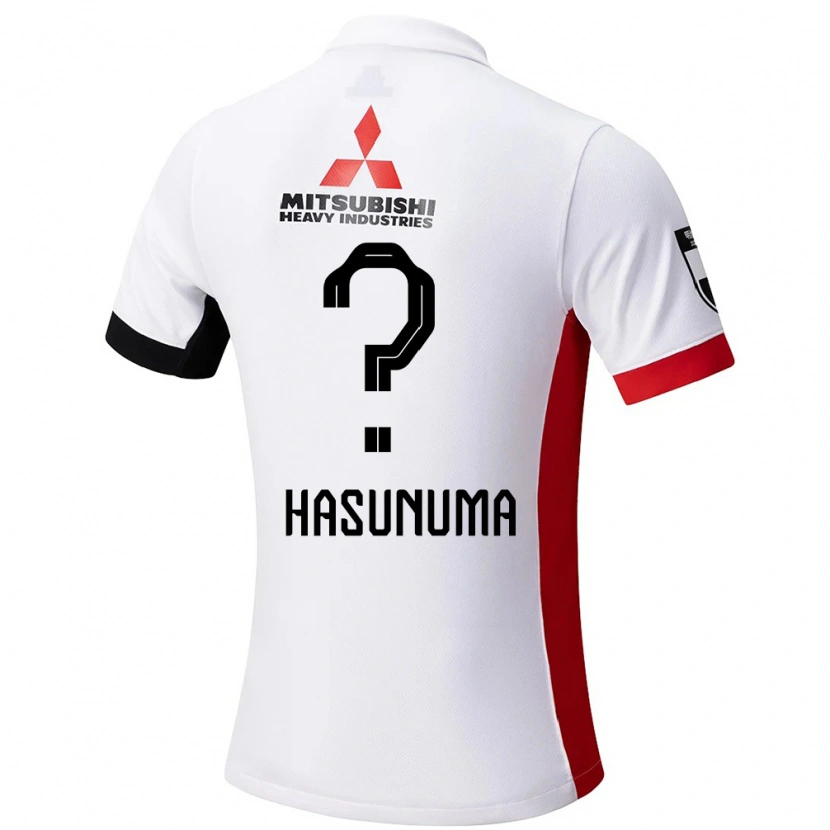 Danxen Dětské Shunsuke Hasunuma #0 Červená Bílá Daleko Hráčské Dresy 2025/26 Dres