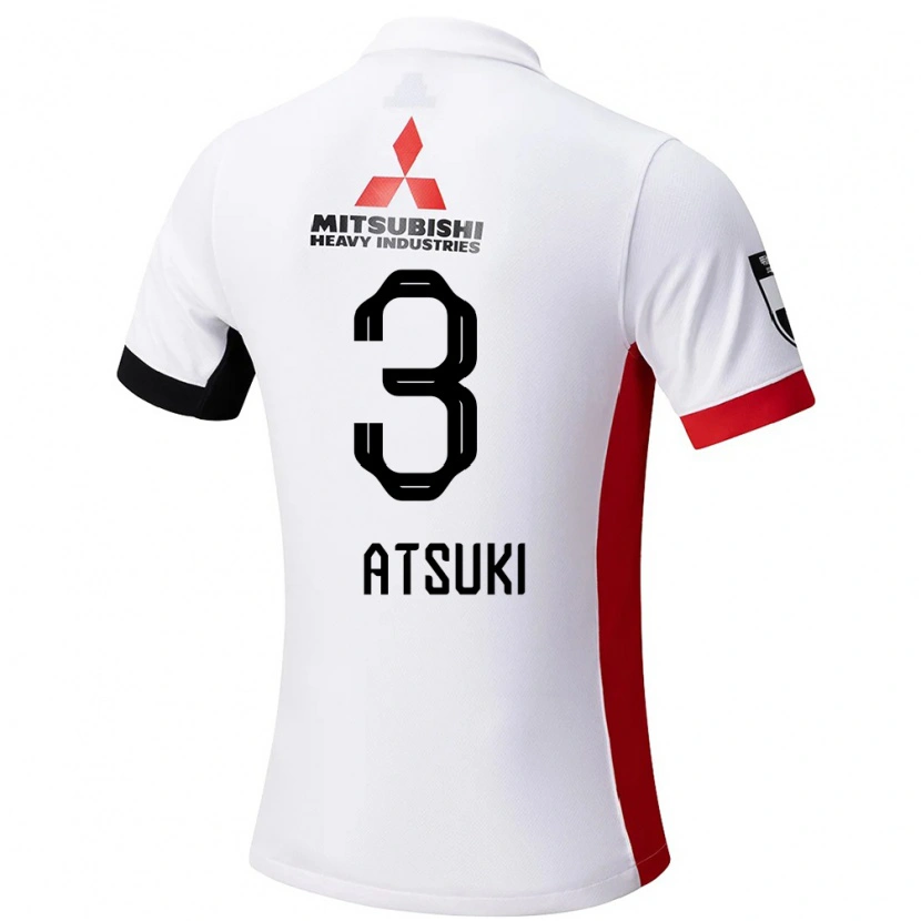 Danxen Dětské Atsuki Ito #3 Červená Bílá Daleko Hráčské Dresy 2025/26 Dres