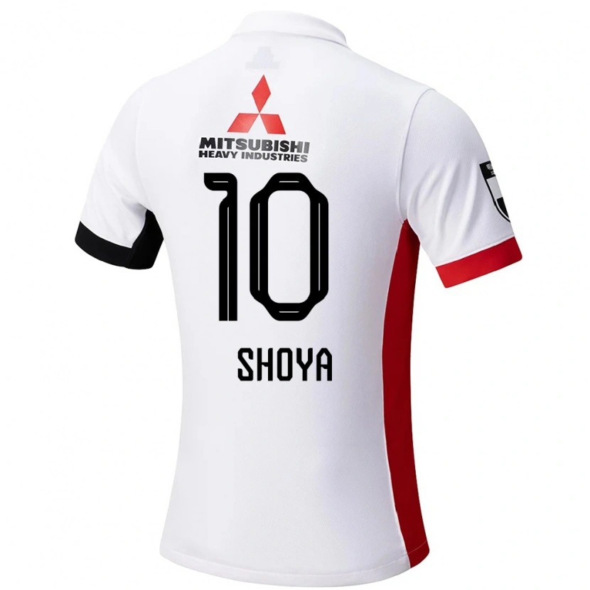 Danxen Dětské Shoya Nakajima #10 Červená Bílá Daleko Hráčské Dresy 2025/26 Dres