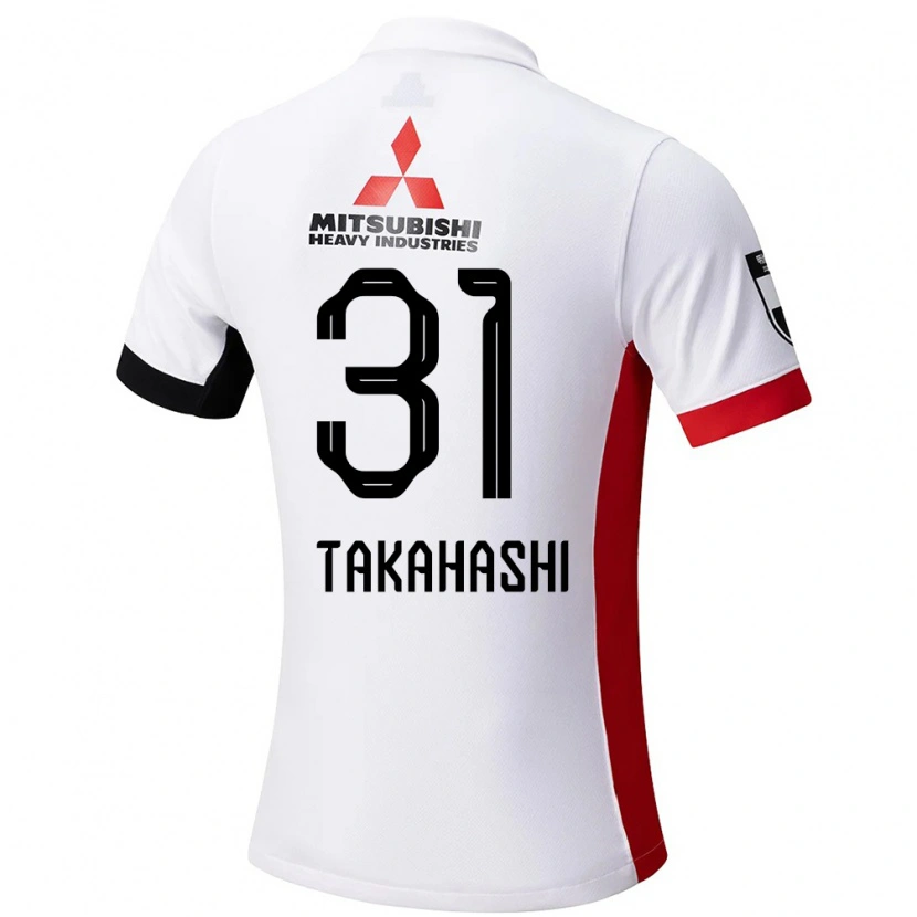 Danxen Dětské Atsuro Takahashi #31 Červená Bílá Daleko Hráčské Dresy 2025/26 Dres