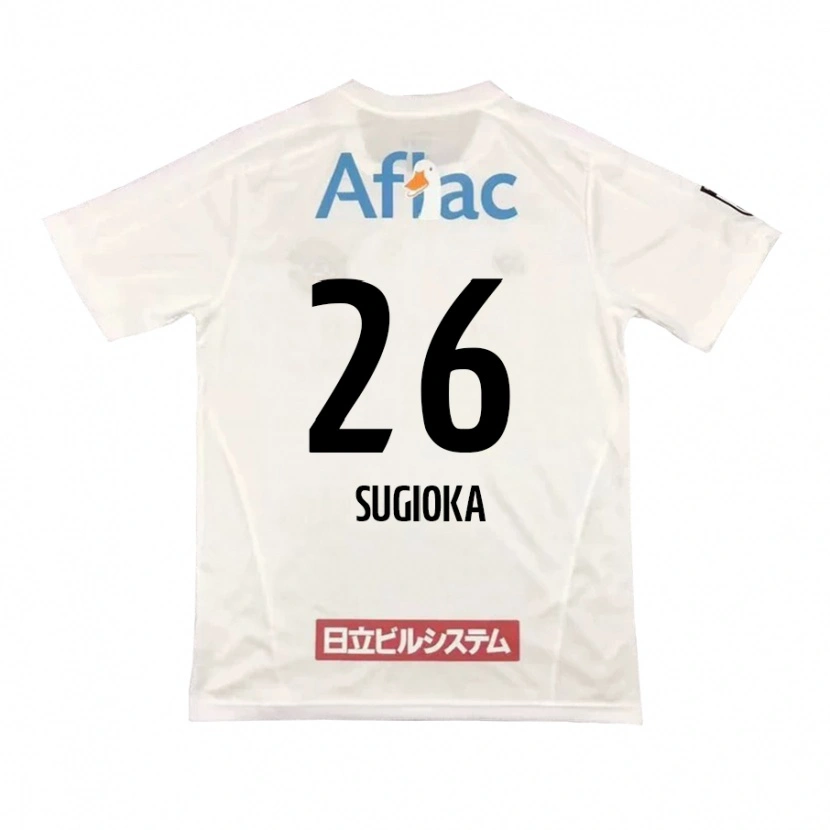 Danxen Dětské Daiki Sugioka #26 Černá Žlutá Daleko Hráčské Dresy 2025/26 Dres