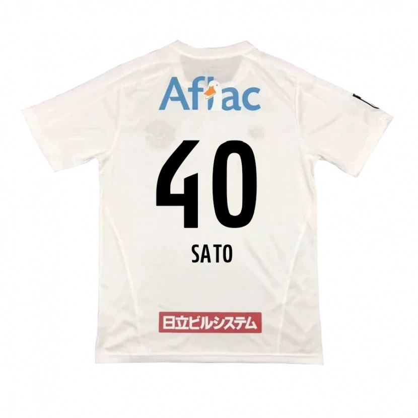 Danxen Dětské Raku Sato #40 Černá Žlutá Daleko Hráčské Dresy 2025/26 Dres