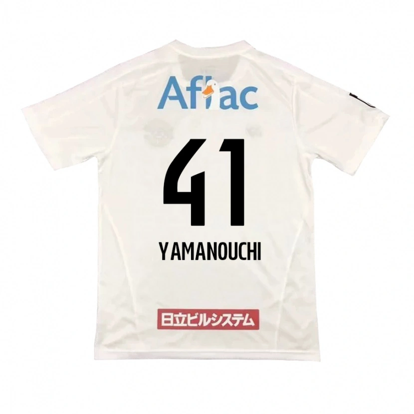 Danxen Dětské Yusei Yamanouchi #41 Černá Žlutá Daleko Hráčské Dresy 2025/26 Dres