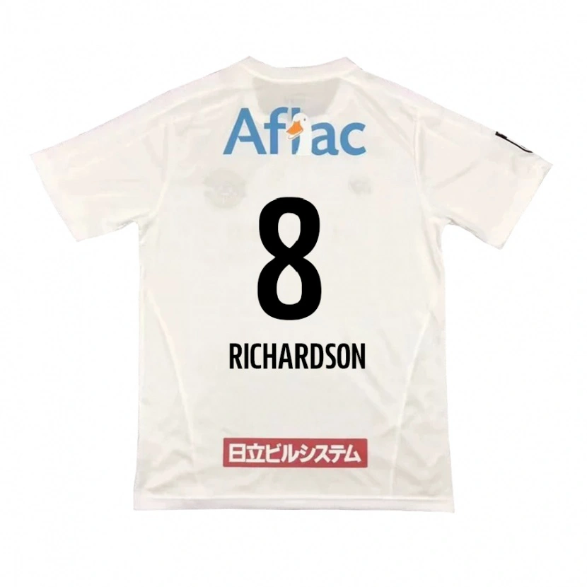 Danxen Dětské Richardson #8 Černá Žlutá Daleko Hráčské Dresy 2025/26 Dres