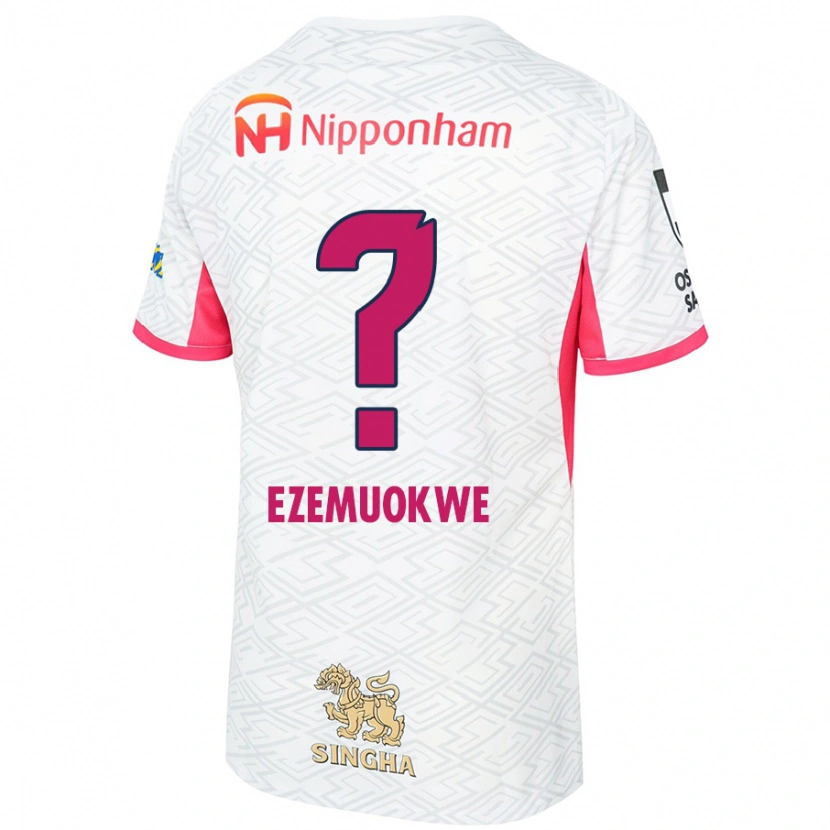 Danxen Dětské Chimezie Kai Ezemuokwe #0 Sakura Růžová Bílá Daleko Hráčské Dresy 2025/26 Dres