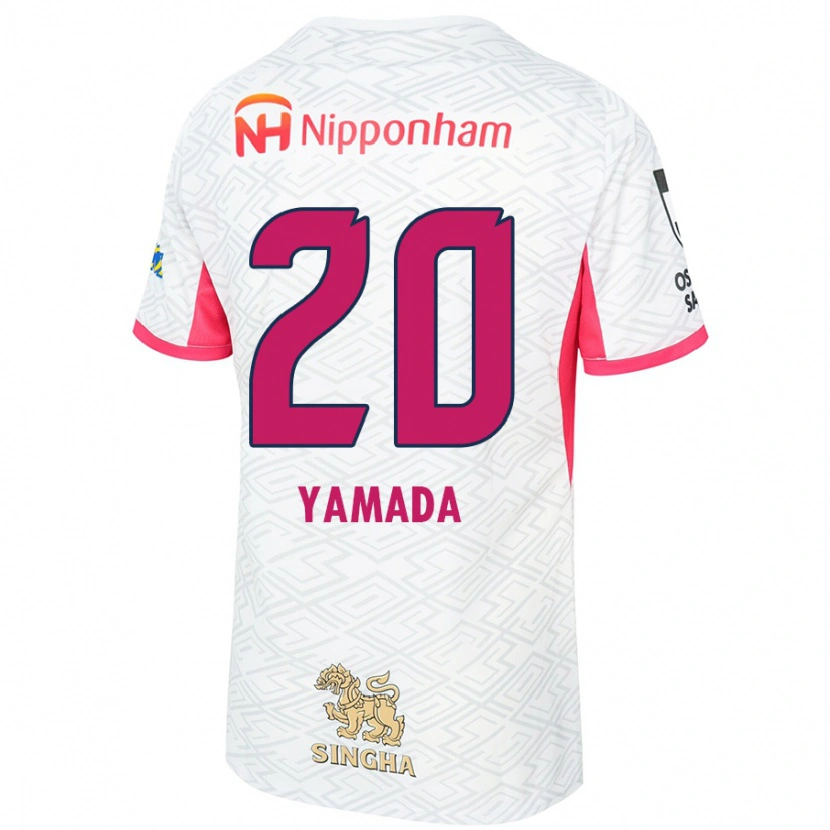 Danxen Dětské Kotaro Yamada #20 Sakura Růžová Bílá Daleko Hráčské Dresy 2025/26 Dres
