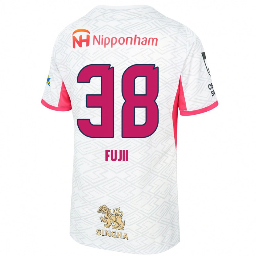 Danxen Dětské Ryuya Fujii #38 Sakura Růžová Bílá Daleko Hráčské Dresy 2025/26 Dres
