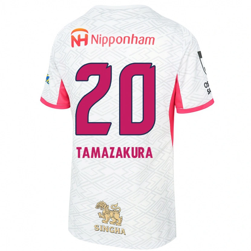 Danxen Dětské Kotono Tamazakura #20 Sakura Růžová Bílá Daleko Hráčské Dresy 2025/26 Dres