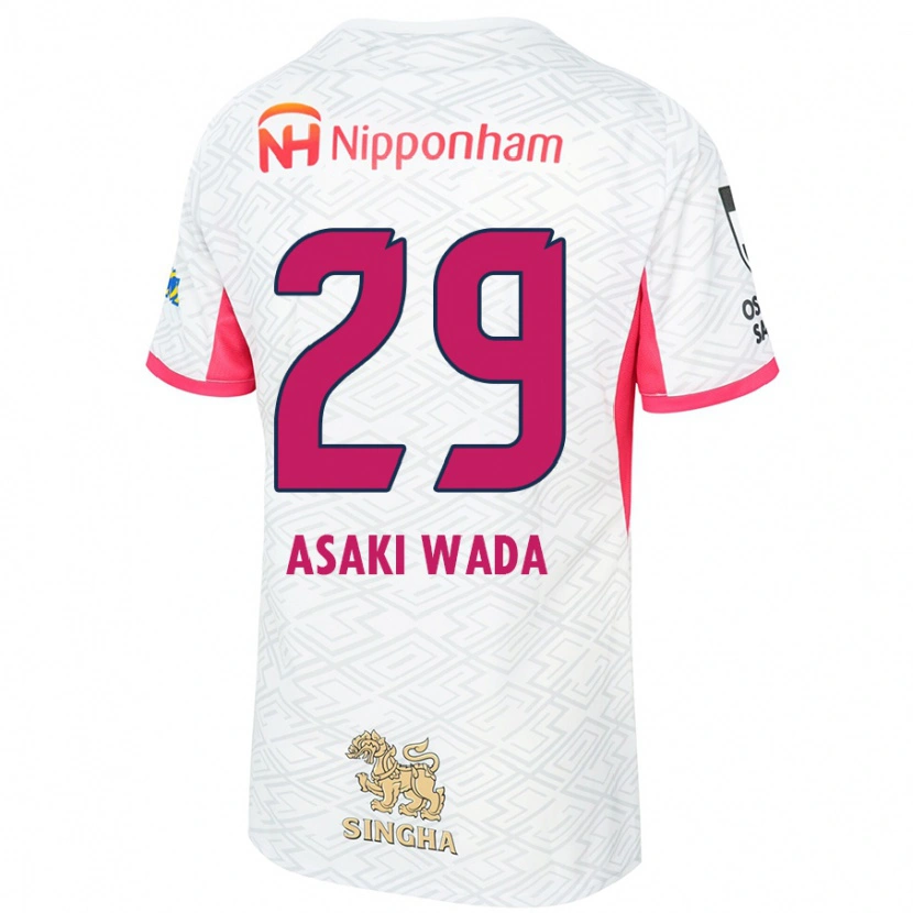 Danxen Dětské Asaki Wada #29 Sakura Růžová Bílá Daleko Hráčské Dresy 2025/26 Dres