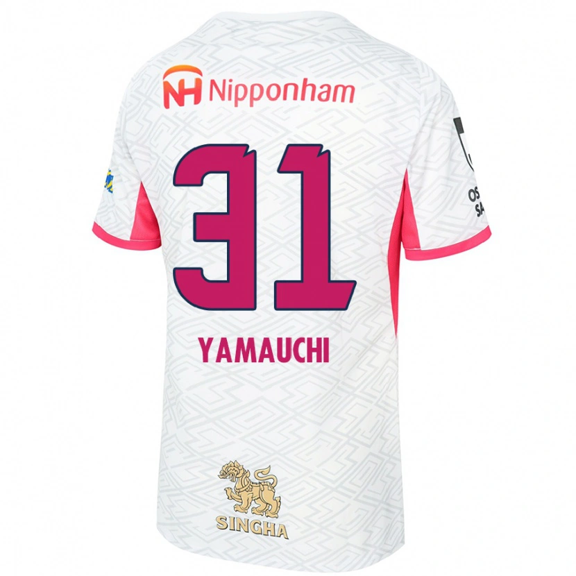 Danxen Dětské Hirofumi Yamauchi #31 Sakura Růžová Bílá Daleko Hráčské Dresy 2025/26 Dres