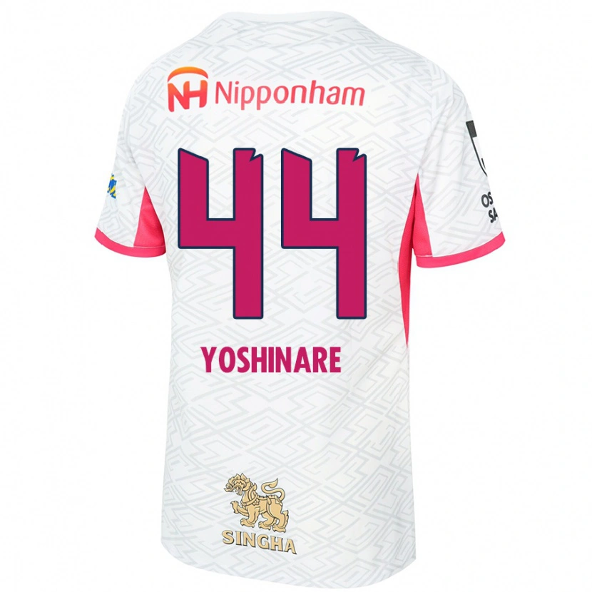 Danxen Dětské Takaya Yoshinare #44 Sakura Růžová Bílá Daleko Hráčské Dresy 2025/26 Dres