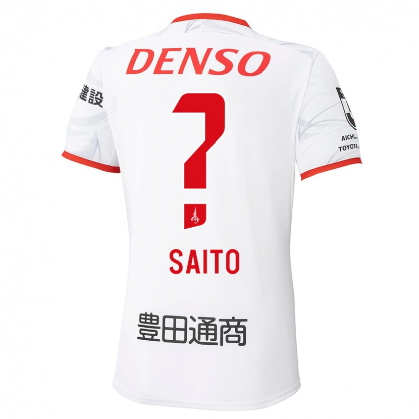 Danxen Dětské Taiyo Saito #0 Červená Žlutá Daleko Hráčské Dresy 2025/26 Dres