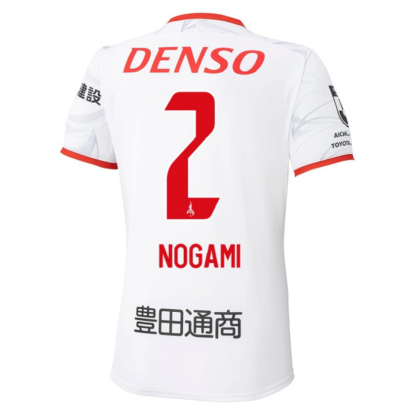 Danxen Dětské Yuki Nogami #2 Červená Žlutá Daleko Hráčské Dresy 2025/26 Dres