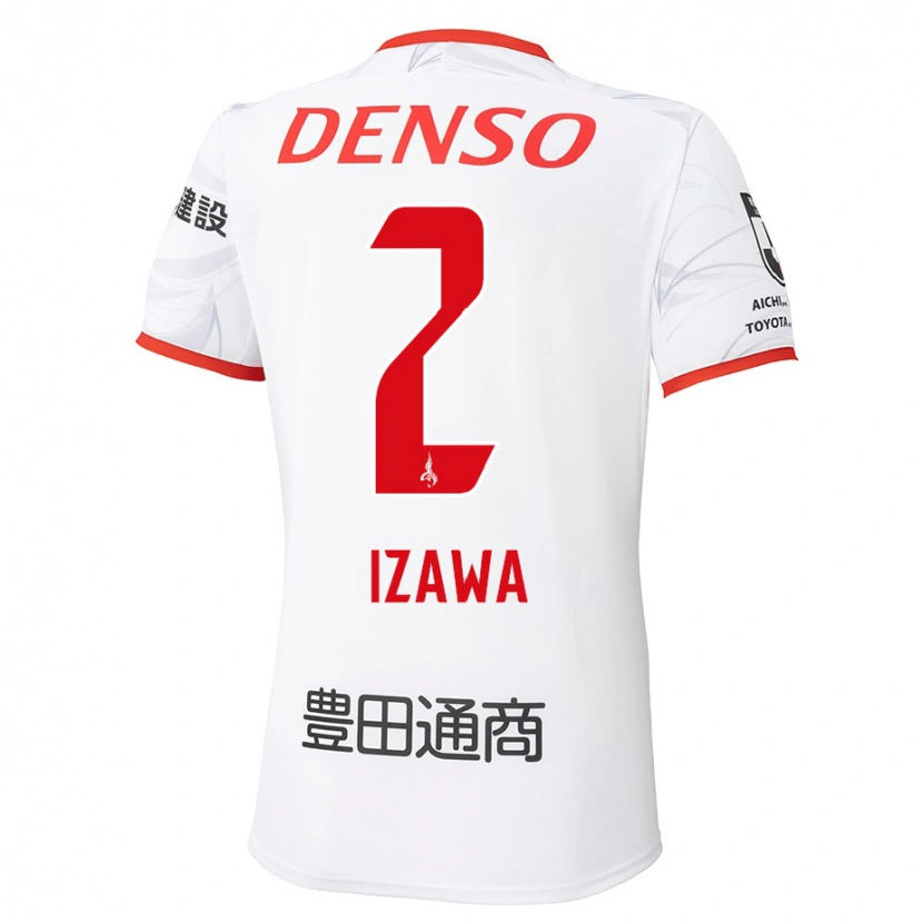 Danxen Dětské Shuto Izawa #2 Červená Žlutá Daleko Hráčské Dresy 2025/26 Dres