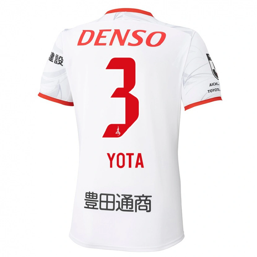 Danxen Dětské Yota Sato #3 Červená Žlutá Daleko Hráčské Dresy 2025/26 Dres