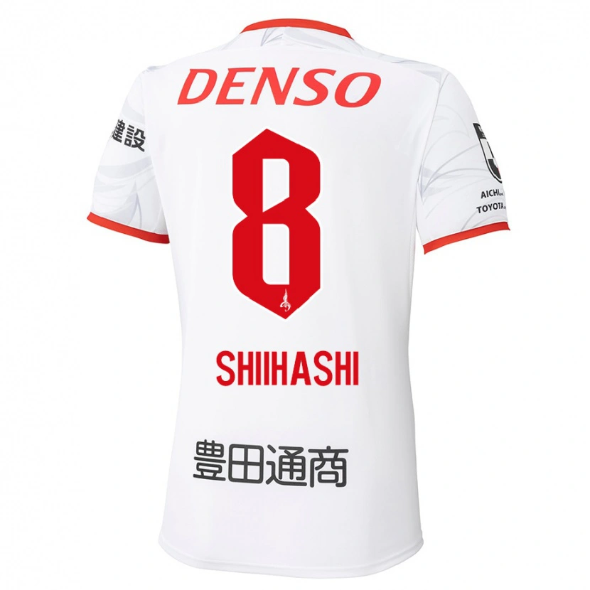 Danxen Dětské Keiya Shiihashi #8 Červená Žlutá Daleko Hráčské Dresy 2025/26 Dres